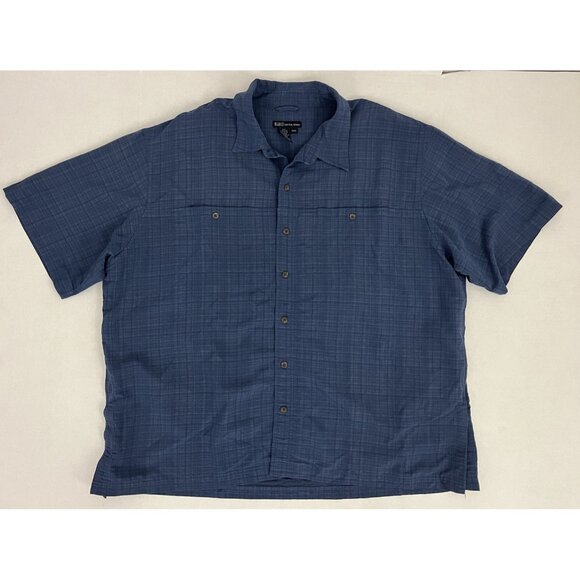 5.11 Tactical Series Men's XXXL Covert Casual Shirt 71170 Concealment Blue - Picture 1 of 6